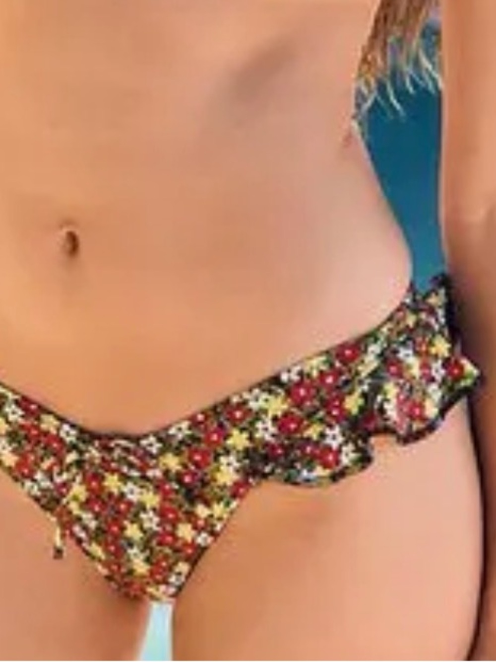 Montce Siena Floral Kelly Swim Bottoms